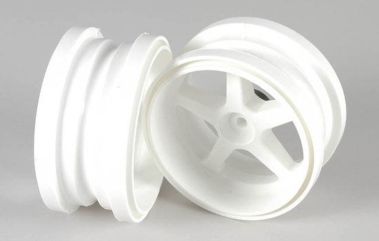 FG White wide rims (2p)