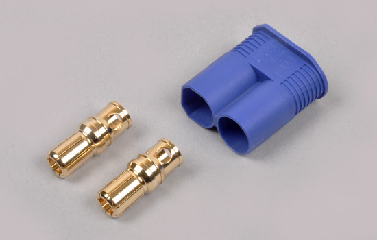 FG EC8 plug + male gold connectors