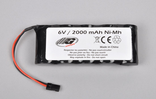 FG Empfängerakku NiMH 6V/2000 mAh