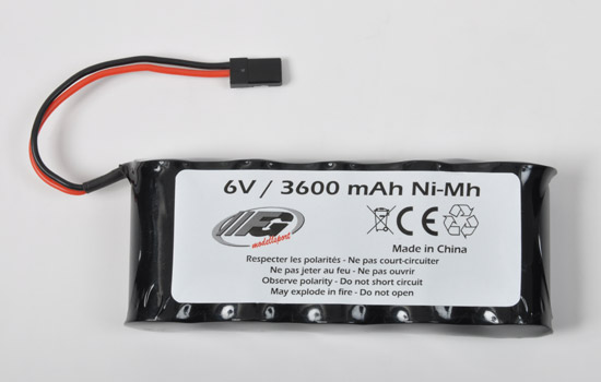 FG Battery RX 6V/3600mAh JR    