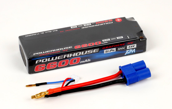 FG Power-Pack Li-Po 2S 7,4V/6000 mAh 60C