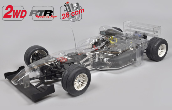 FG F-1/5 Sportsline 2WD RTR clear body