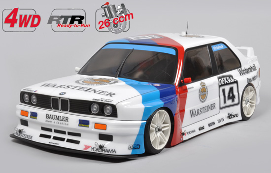 voiture FG 4WD 510 RTR Chassis + BMW M3 E30 Kar.