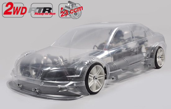 voiture FG New 2wd 530 RTR Chassis + Audi A4 Kar.