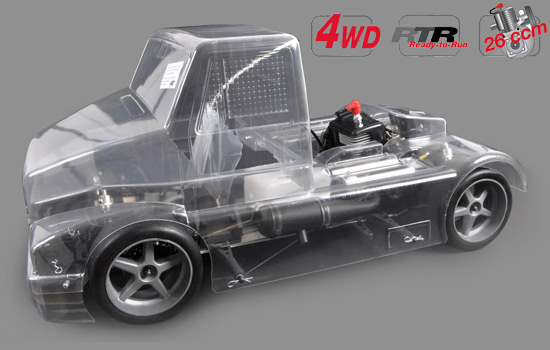 Super Race Truck 530 4WD RTR clear