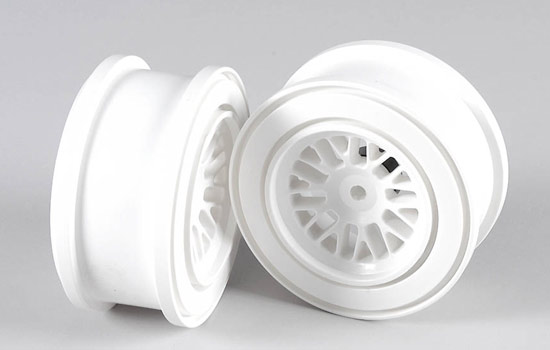 Front wheel for F1 white (2p)