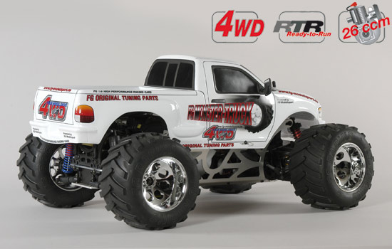 FG M. Truck WB535 4WD RTR white