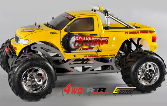 voiture FG Monster Truck WB535E RTR gelbe