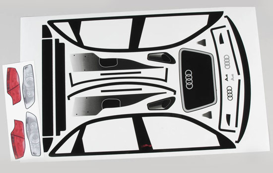 FG Aufklebersatz Audi A4 DTM Set