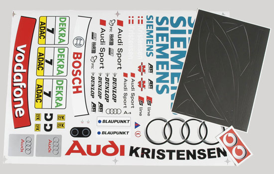 FG Siemens Aufkleber Audi A4  Set