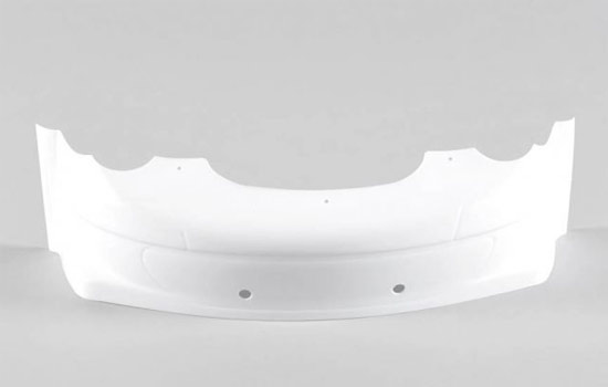 FG Front body Porsche GT3 RSR white (1p)