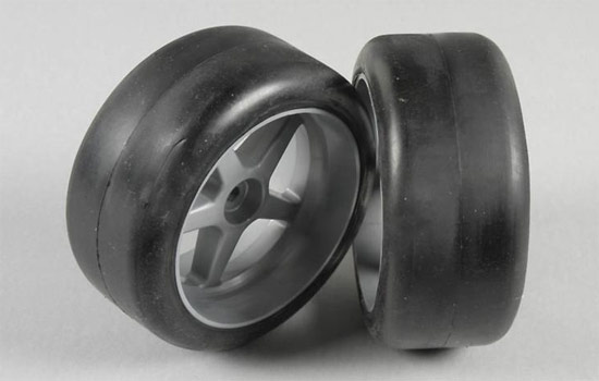 FG Slick tires M1/63mm 1:6 glued (2p)