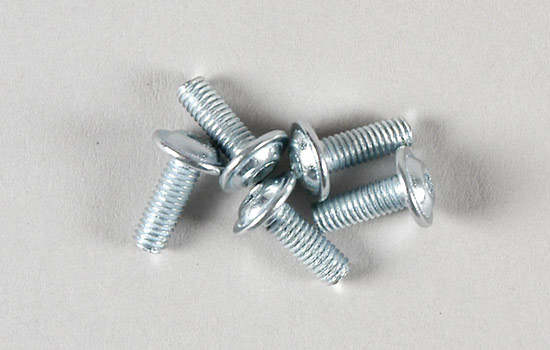 FG Lenticular flange head screw M3x8 (5p)