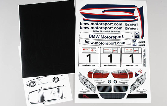 FG Aufkleber BMW 320si WTCC Set