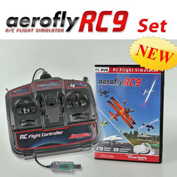 simulateur Ikarus Aerofly RC9 Game Commander