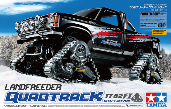 voiture Tamiya Landfreeder Quadtrack TT02FT