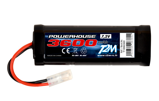 T2M NIMH AKKU 3600 MAH 7,2 V