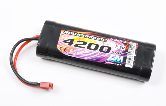 T2M Akku Nimh 7,2v 4200mah Dean