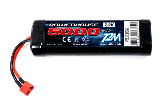 T2M NIMH AKKU 5000 MAH 7,2V DEAN