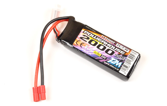 T2M 2S 2000mAh 25C LiPo Akku