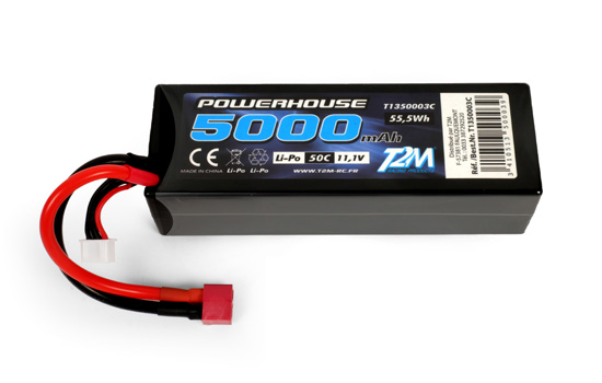 T2M Akku  2S/7,4V 5000 mAh 50C