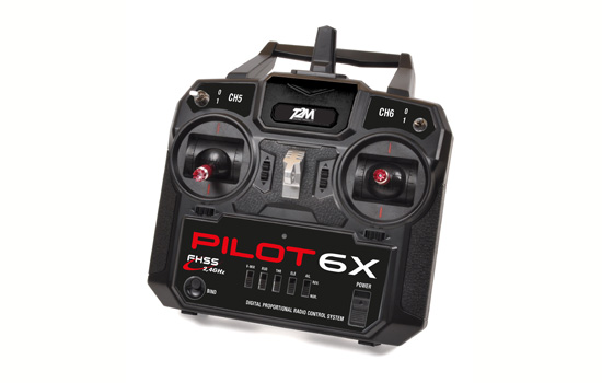 radio T2M Pilot 6X 2.4GHz Modus 2