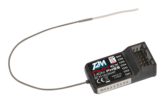 radio T2M 6 Kanal Mini Empf&auml;nger 2.4GHz