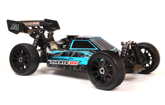 Pirate 8.6 T2M Bleu Buggy 1/8e thermique à essence - T4794BU - JJMstore