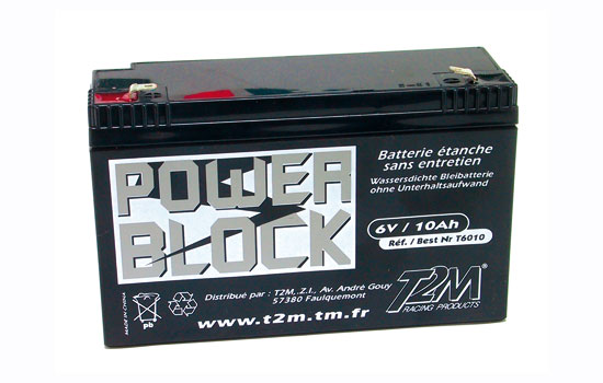 accu T2M Batterie 6v 12a