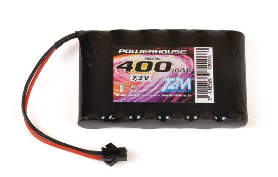 T2M modelisme accu T2M Batterie 7.2V 400mAh