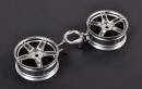 Tamiya Jantes 5 doubles branches 24,6mm
