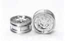Tamiya Jantes 26mm déport +2 argent mat