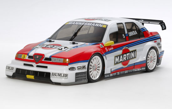 voiture Tamiya Alfa 155 V6 Martini TT02