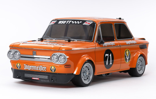 voiture Tamiya NSU TT Jagermeister M05