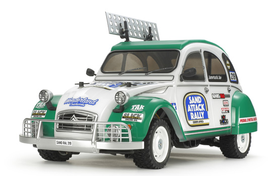 t2m rc modelisme voiture electrique tamiya citroen 2cv rally m05ra 1 10 58670